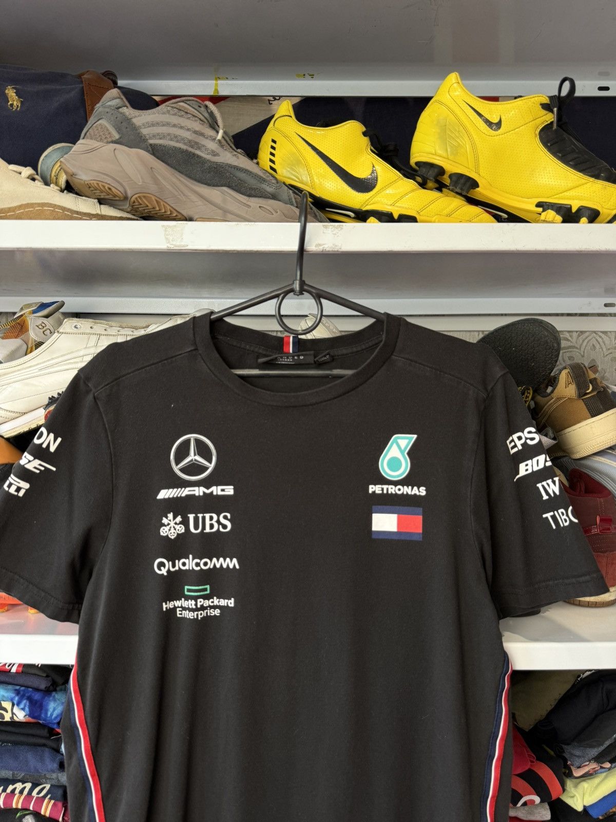 Mercedes-Benz Men's Mercedes Benz Petronas Hugo Boss Black Racing T-Shirt Size US S / EU 44-46 / 1 - 21 Thumbnail