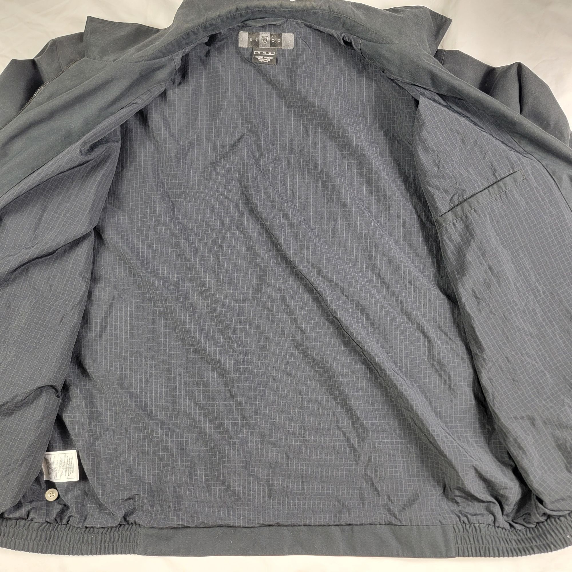 Nike Nike Golf Mens XL Black Full Zip Jacket Casual Sports Outdoo Size US XL / EU 56 / 4 - 3 Thumbnail