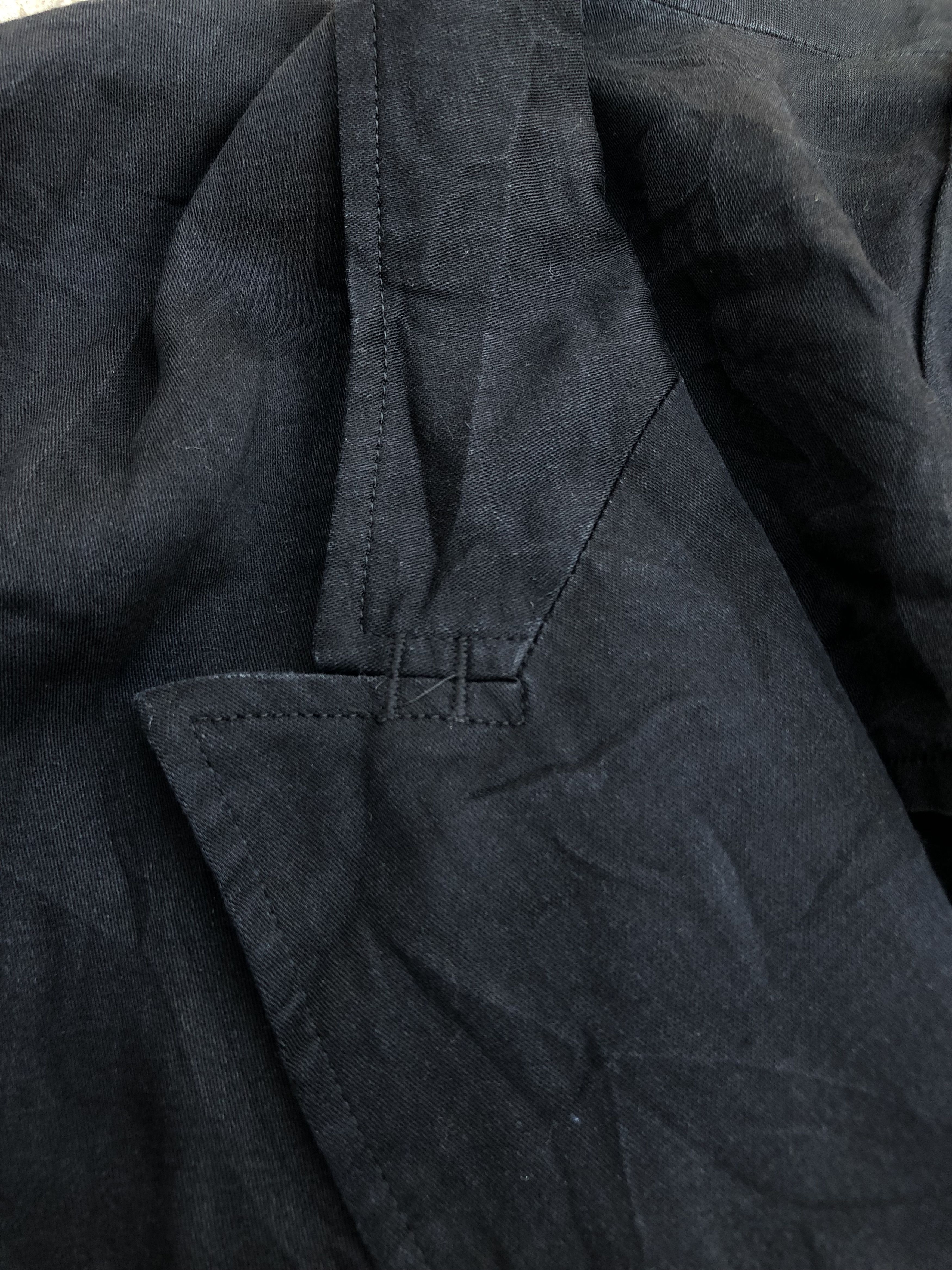 Y's Y’s by Yohji Yamamoto Double-Breasted Black Blazer – Japan Size 48R - 5 Thumbnail