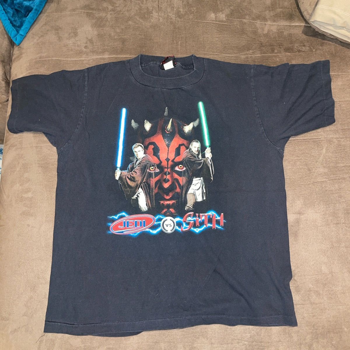 image of Star Wars Vintage T in Black, Men's (Size XL)