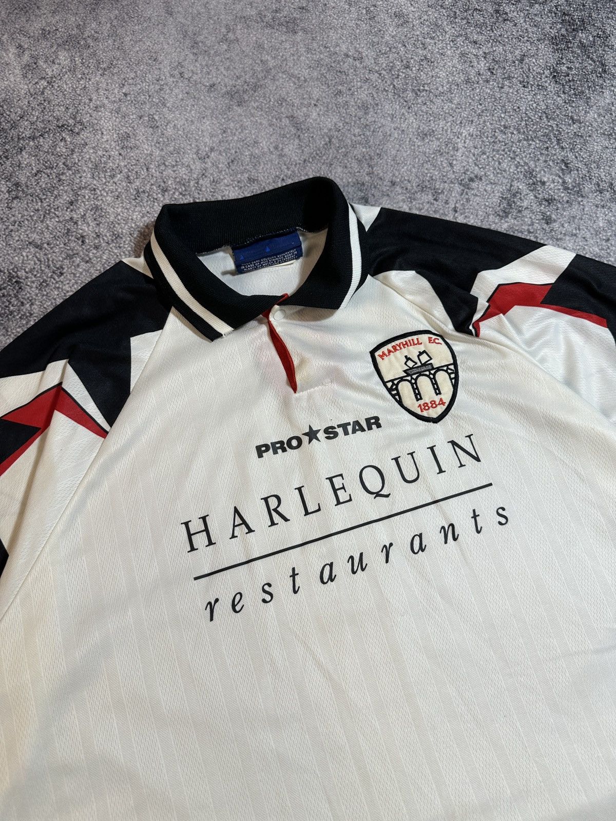 Vintage Vintage ProStar Maryhill Soccer Jersey Blokecore Rare Style Size US L / EU 52-54 / 3 - 3 Thumbnail
