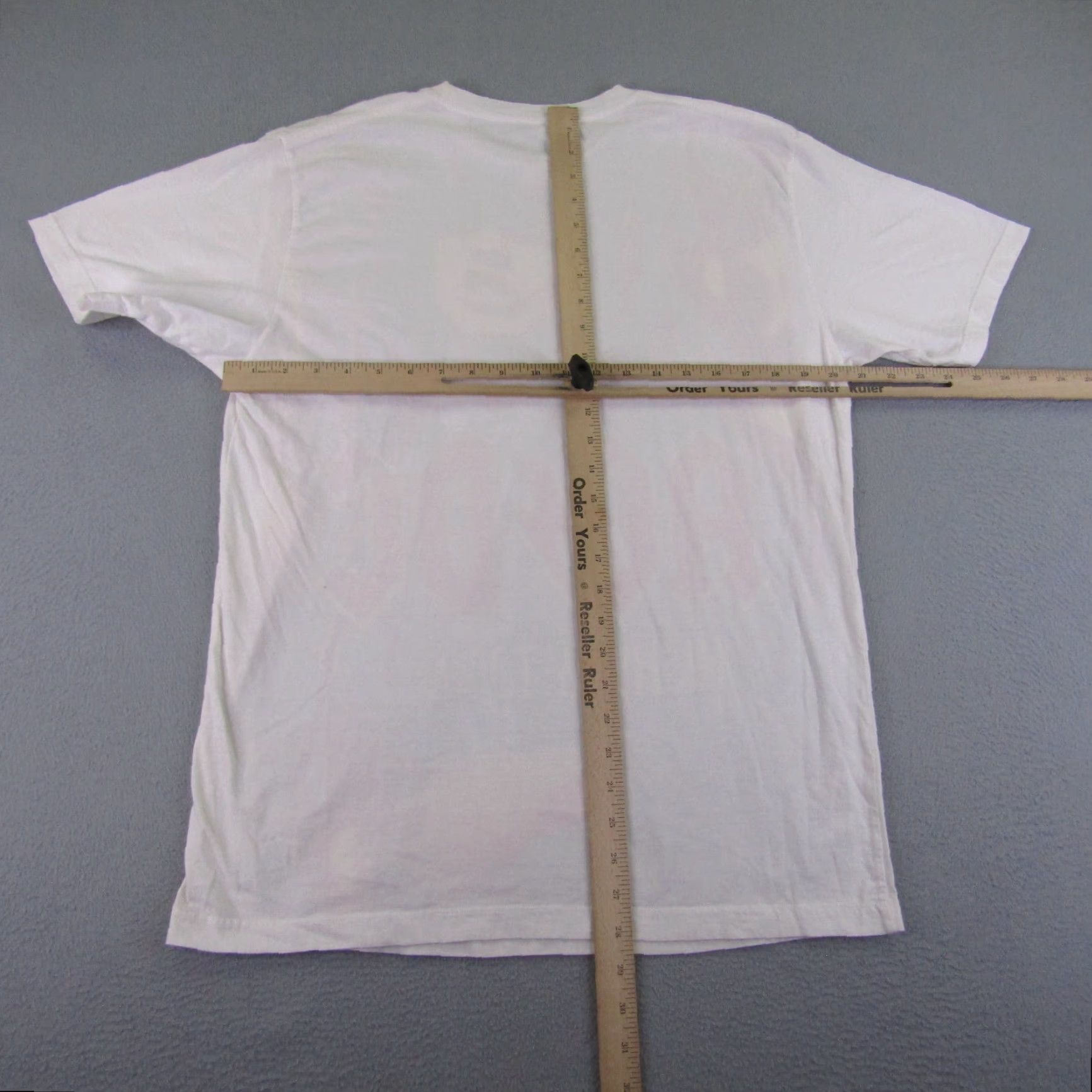 Vintage ACDC Shirt Mens Extra Large White Highway To Hell Angus Young All Over Print Size US XL / EU 56 / 4 - 5 Thumbnail
