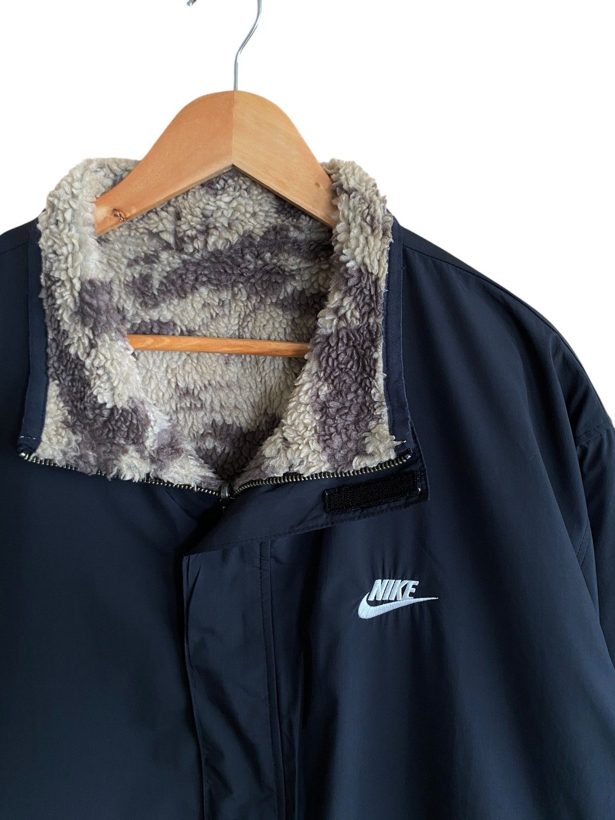 Nike Very Rare Vintage Nike Reversible Fleece Winterized 2000s Size US XXL / EU 58 / 5 - 9 Thumbnail