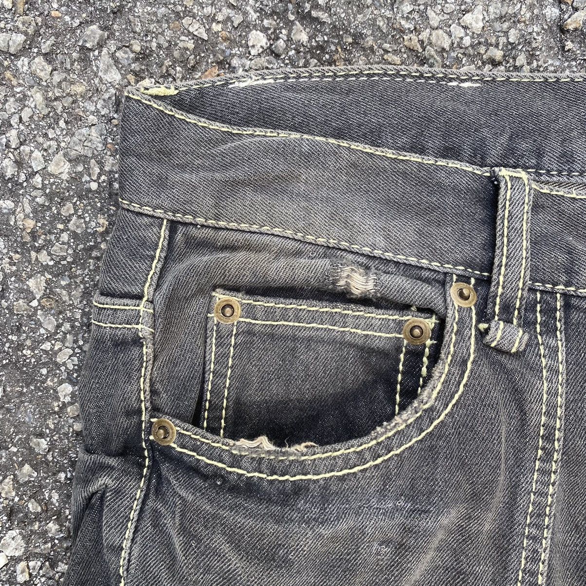 Flared Jeans Blutenblatt Bush Pant Distressed Denim Boot Cut