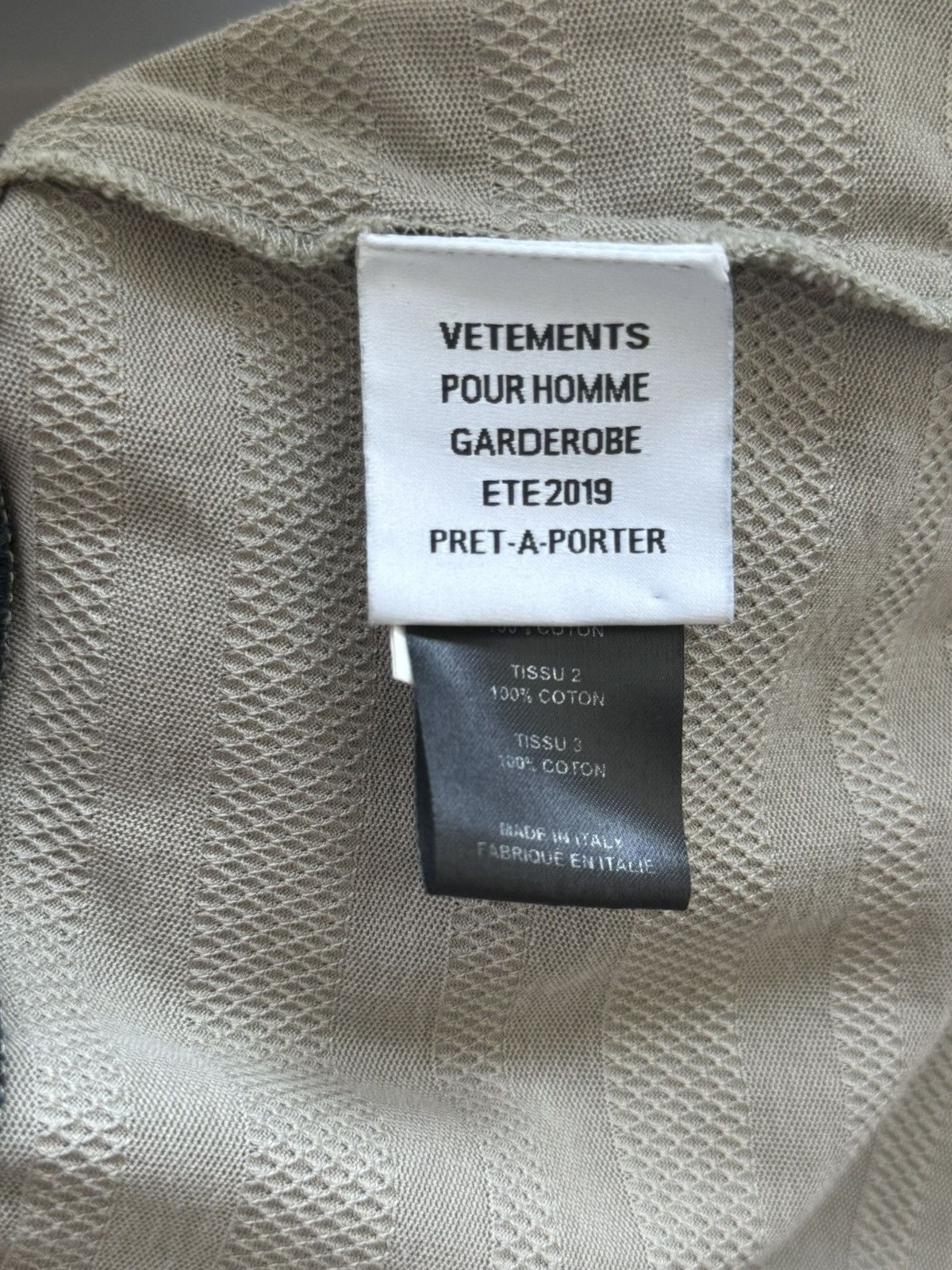 Vetements Vetements 19ss Hybrid polo Size US L / EU 52-54 / 3 - 5 Thumbnail