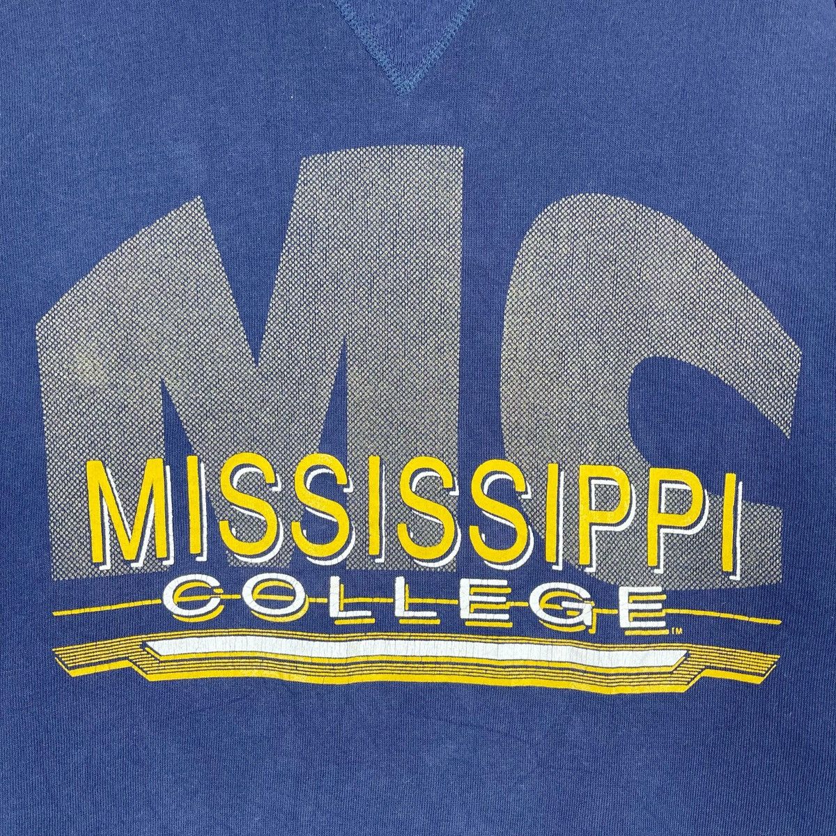Vintage 90’s Mississippi College Sweatshirt Size US L / EU 52-54 / 3 - 6 Thumbnail