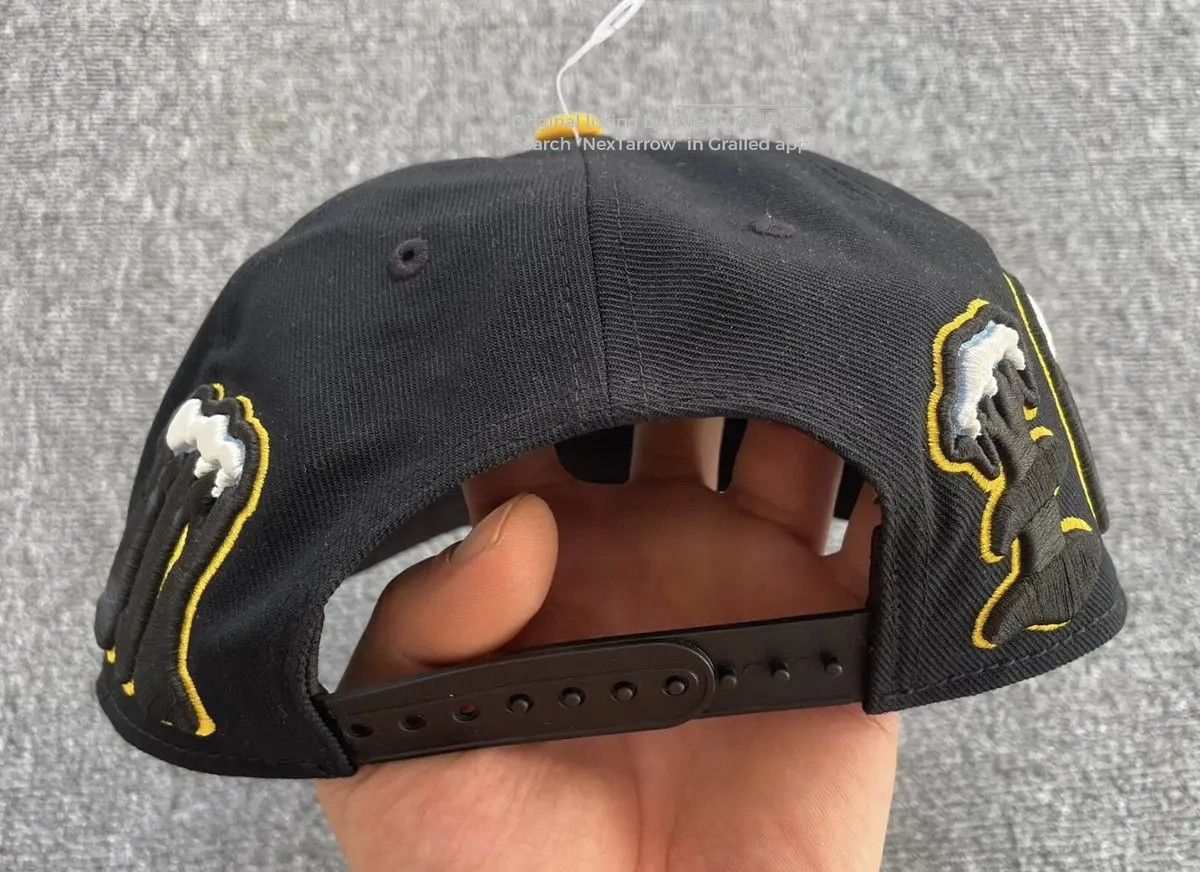 Bbc Icecream Fully Embroidered Baseball Cap in Black, Men's — image 3 of 6