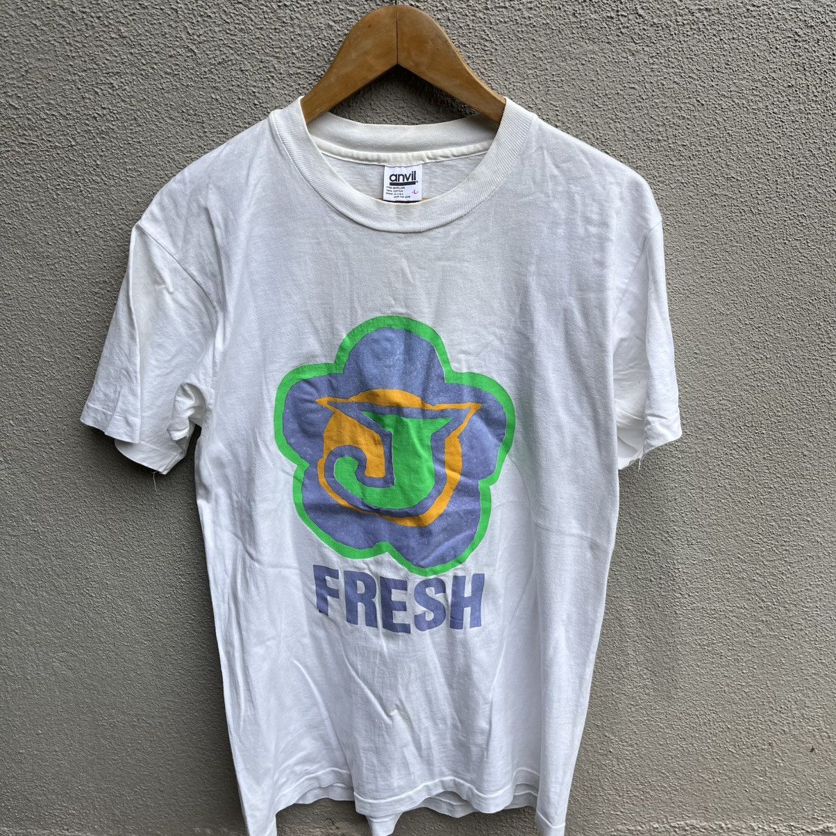Freshjive Vintage rare 90s FRESHJIVE usa tee rave acid house Size US M / EU 48-50 / 2 - 2 Thumbnail