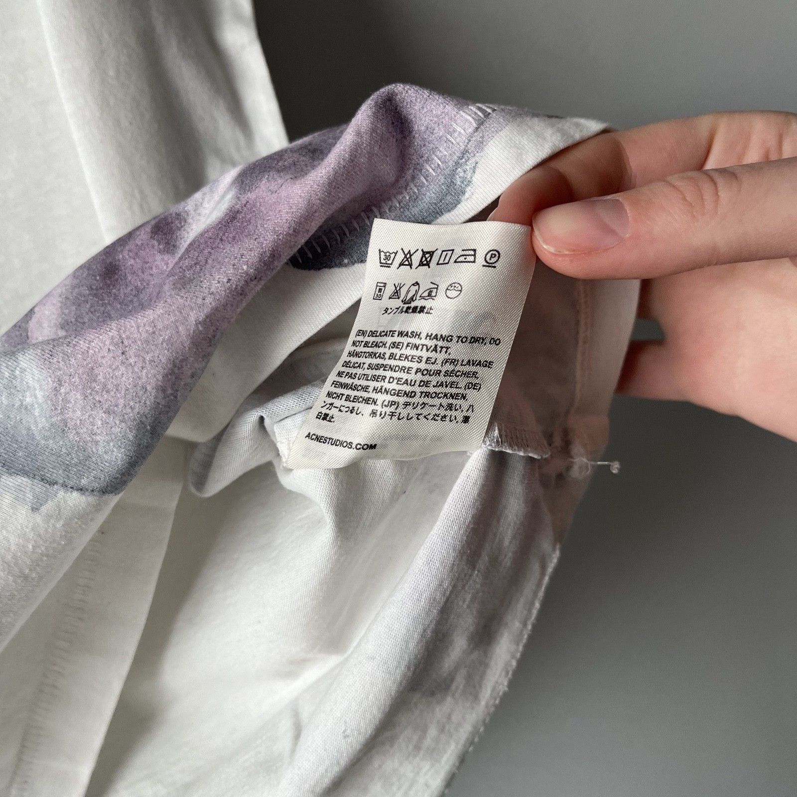 Acne Studios Acne Studios Zone Merci Printed Tank Top Abstract Floral Size M / US 6-8 / IT 42-44 - 9 Thumbnail