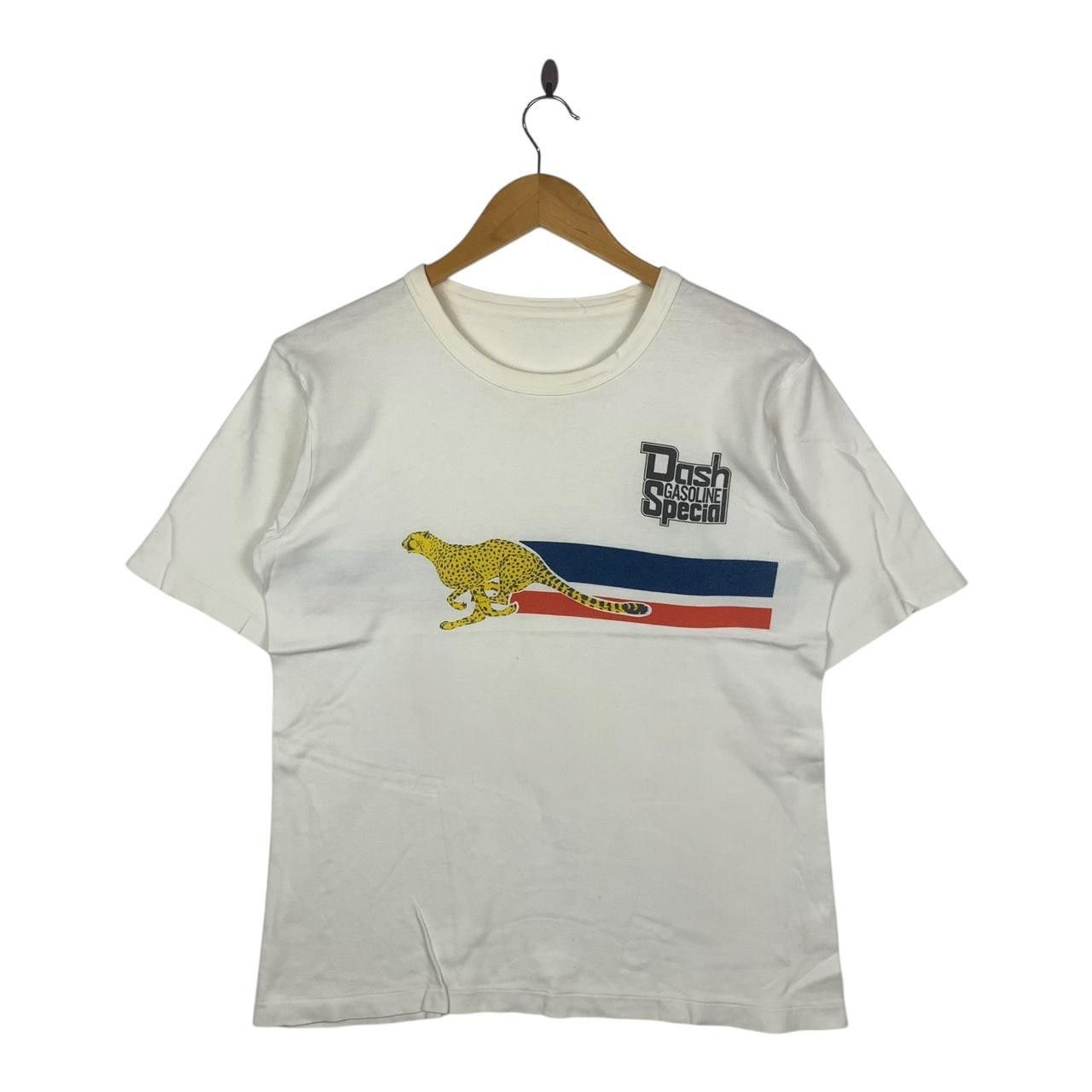 Vintage Vintage 90’ DASH GASOLINE SPECIAL Nippon Oil Tee Shirt Size US S / EU 44-46 / 1 - 1 Thumbnail
