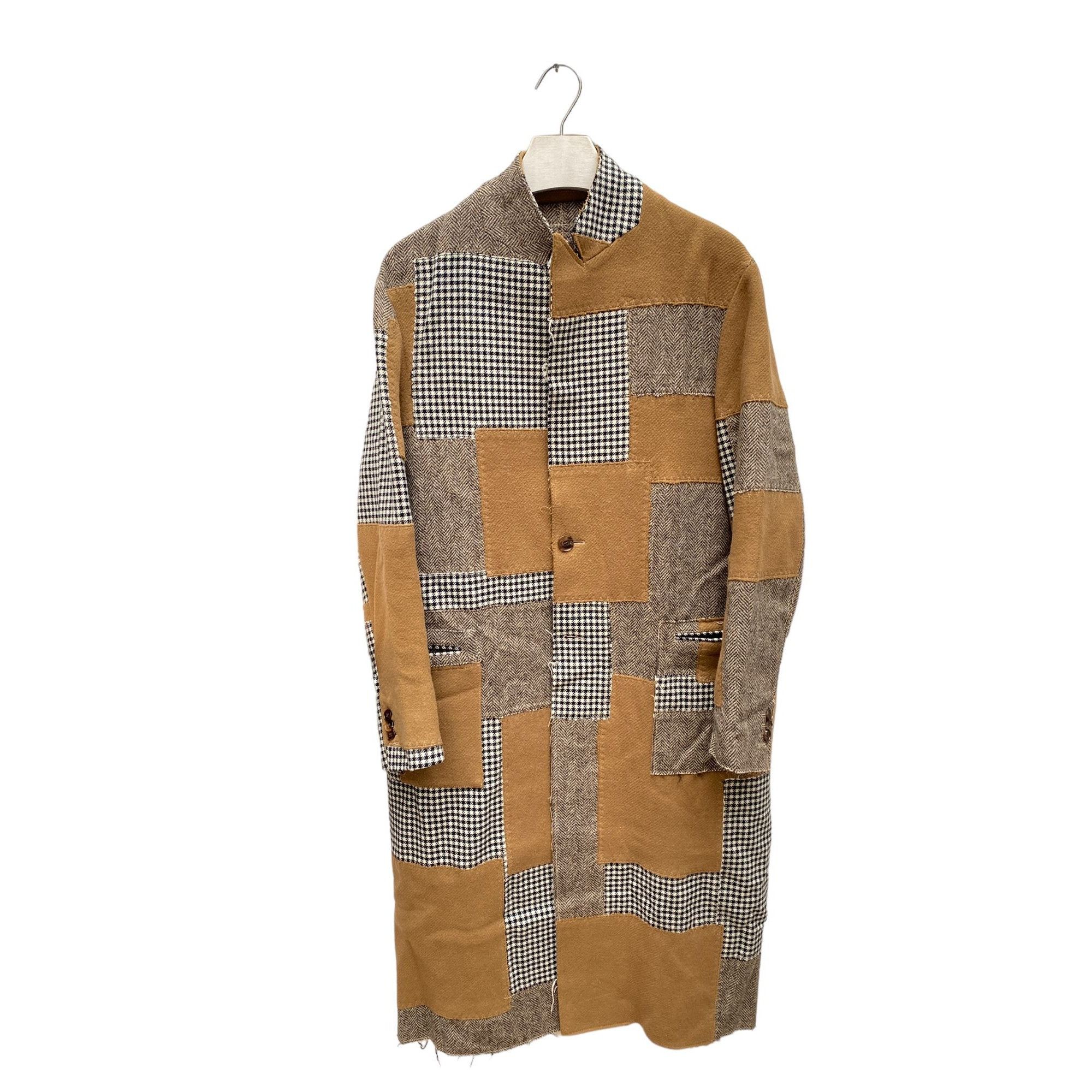 Maison Margiela 1/1 Sample FW 2017 Patchwork Wool Coat Size US M / EU 48-50 / 2 - 4 Thumbnail