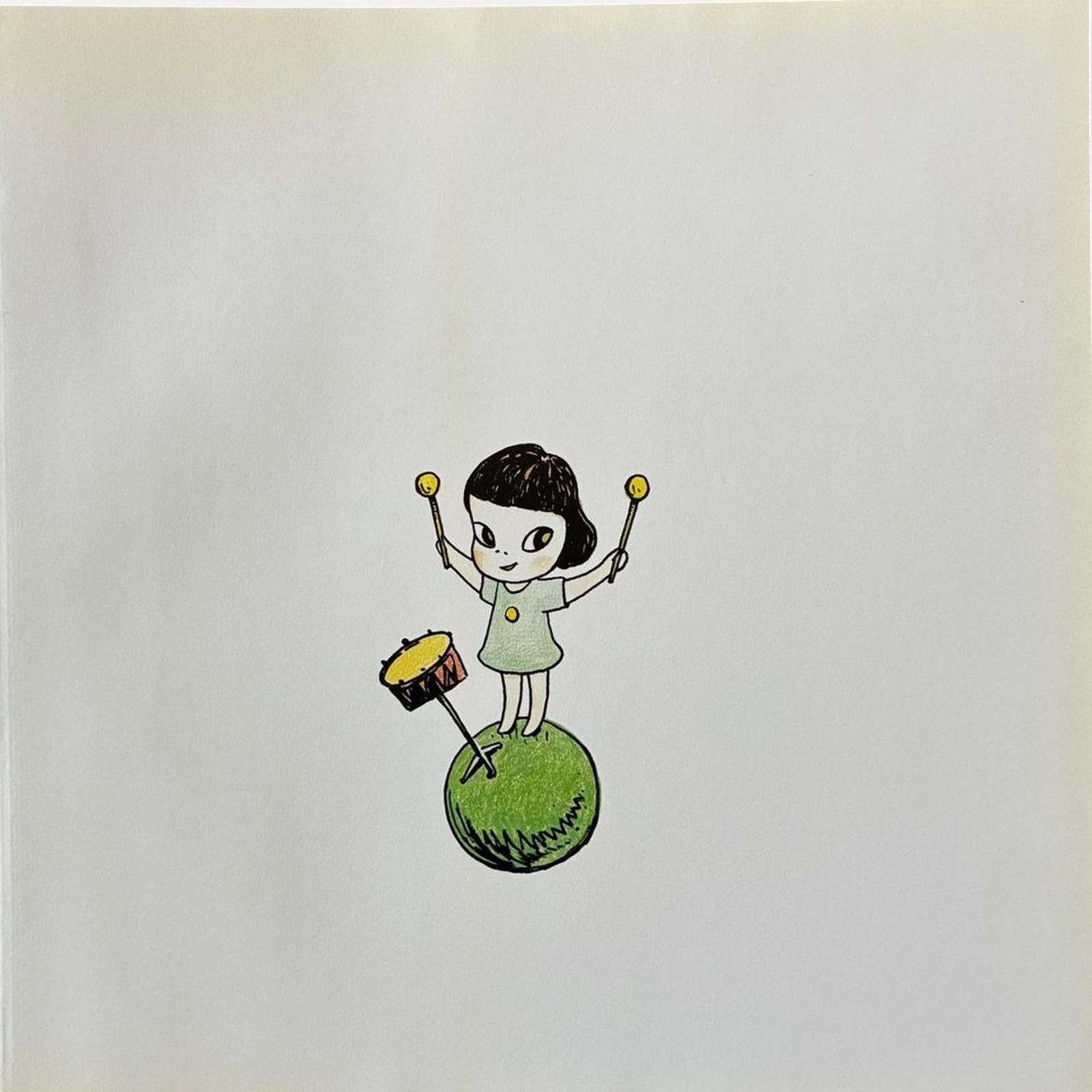 Japanese Brand × Vintage Nara Yoshimoto Nara art prints 9x9 Japanese artist/artwork Size ONE SIZE - 2 Thumbnail