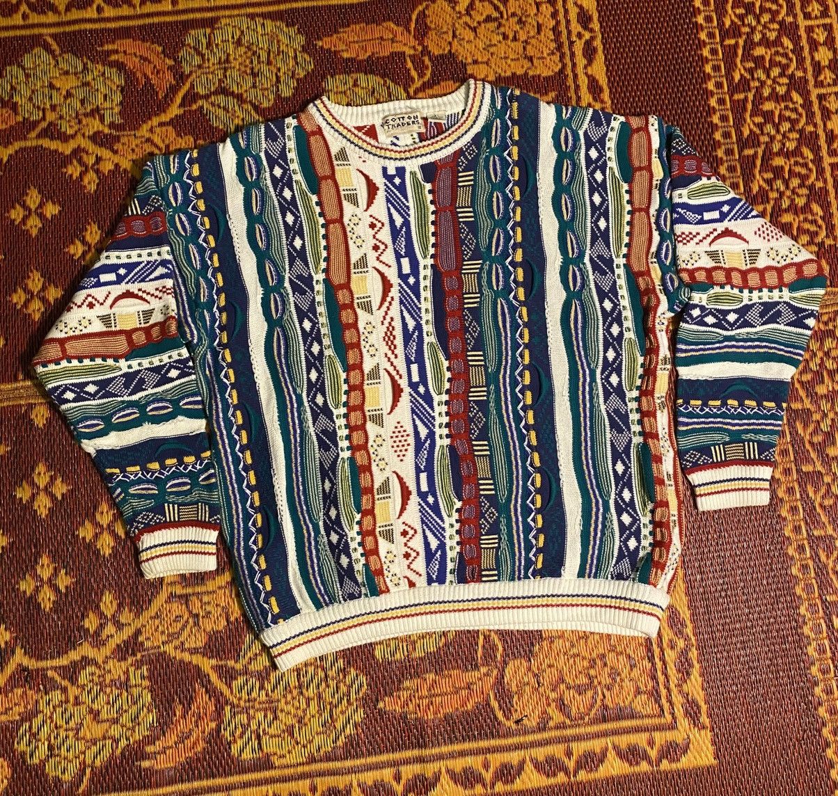 Other Vintage Coogi Style Sweater Size US L / EU 52-54 / 3 - 1 Thumbnail