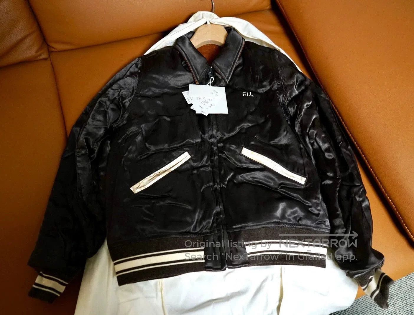 Visvim Multi Color Satin Bomber Jacket Size M. Size US M / EU 48-50 / 2 - 2 Thumbnail