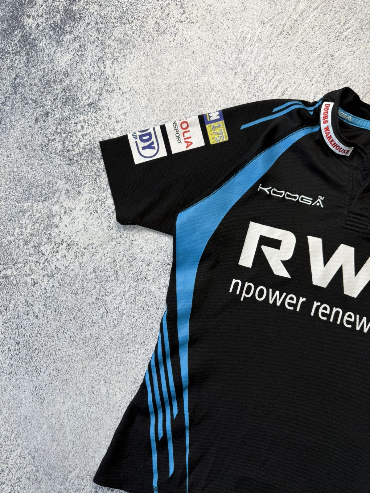 Vintage Ospreys Rugby Union Kooga Great Shape Ospreys Throwback Size US M / EU 48-50 / 2 - 4 Thumbnail