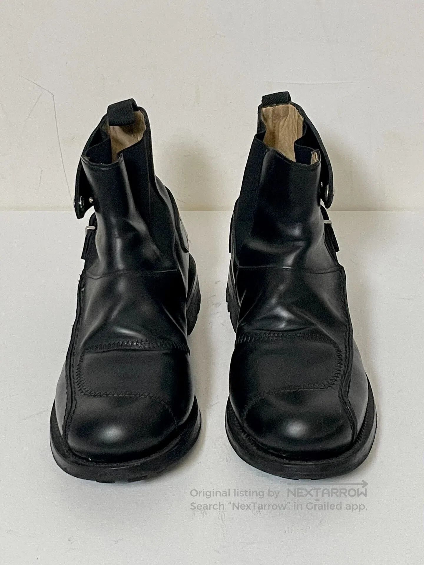 Jean Paul Gaultier Jean Paul Gaultier Black Military Boots. Size US 9 / EU 42 - 2 Thumbnail