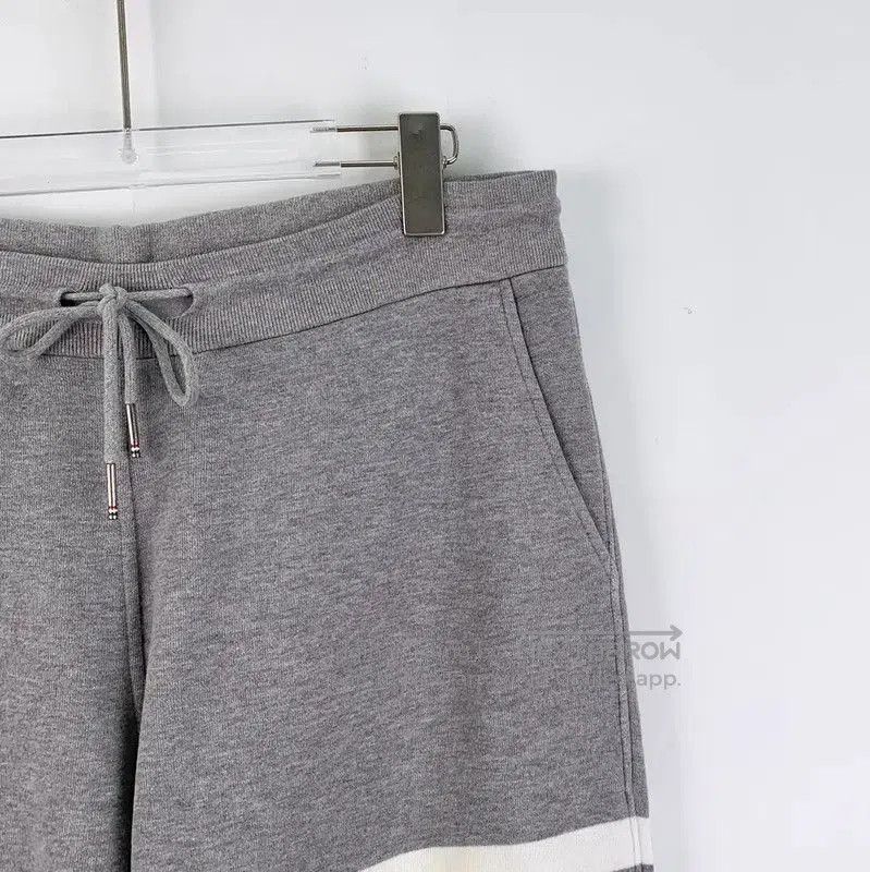 Thom Browne Thom Browne Gray Cotton Casual Pants for Women . Size 24" / US 00 / IT 34 - 2 Thumbnail