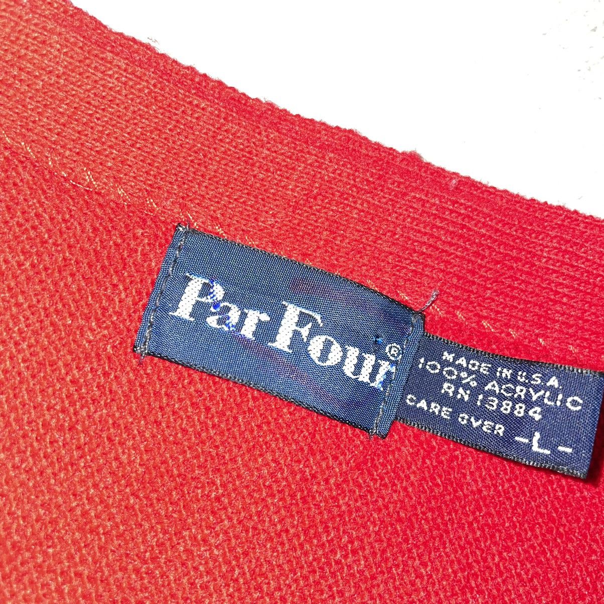 Vintage Par Four Acrylic Cardigan Made in USA Size US L / EU 52-54 / 3 - 5 Thumbnail