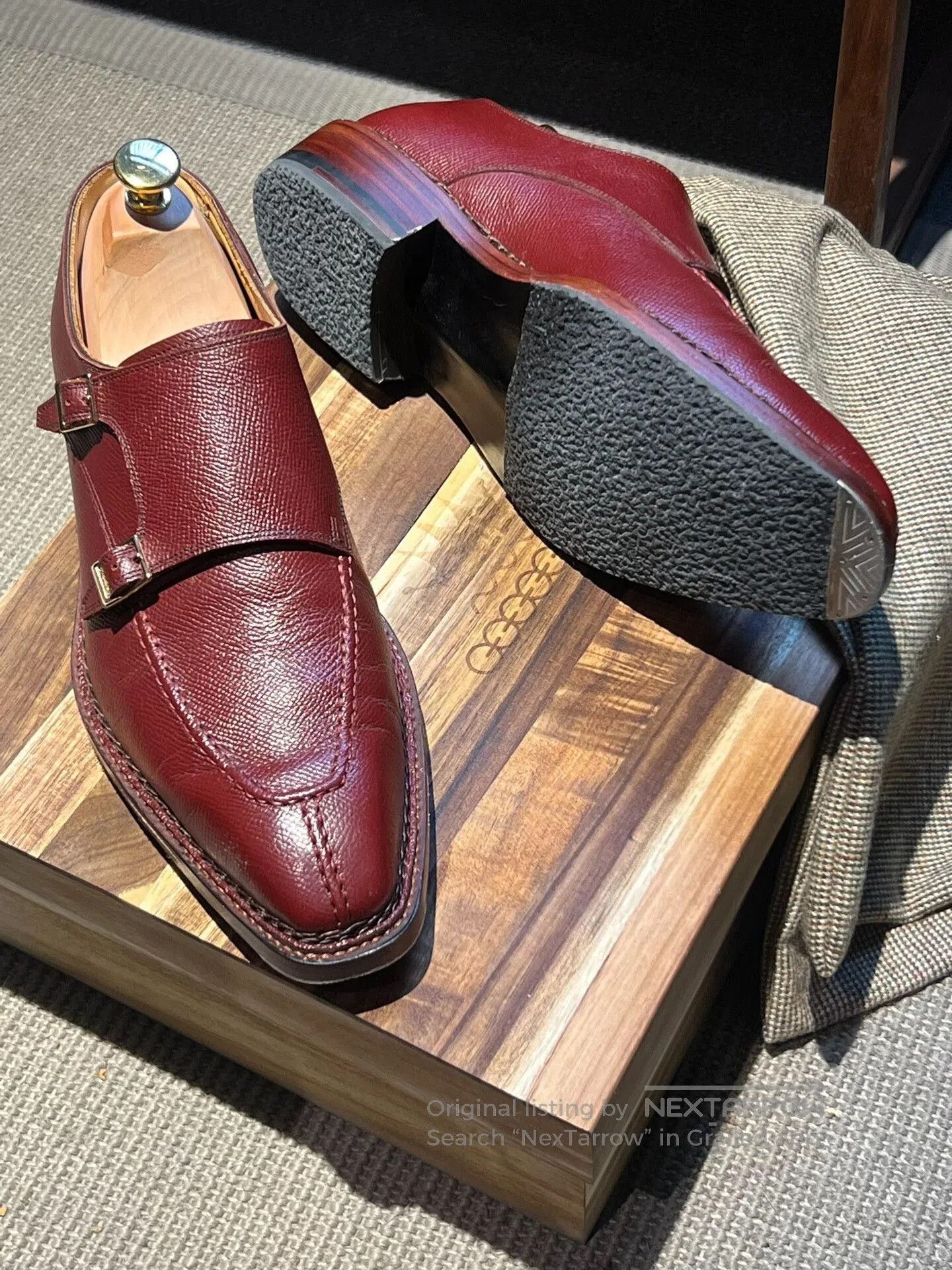 Other Brogue Double Monk Shoes. Size US 10 / EU 43 - 2 Thumbnail