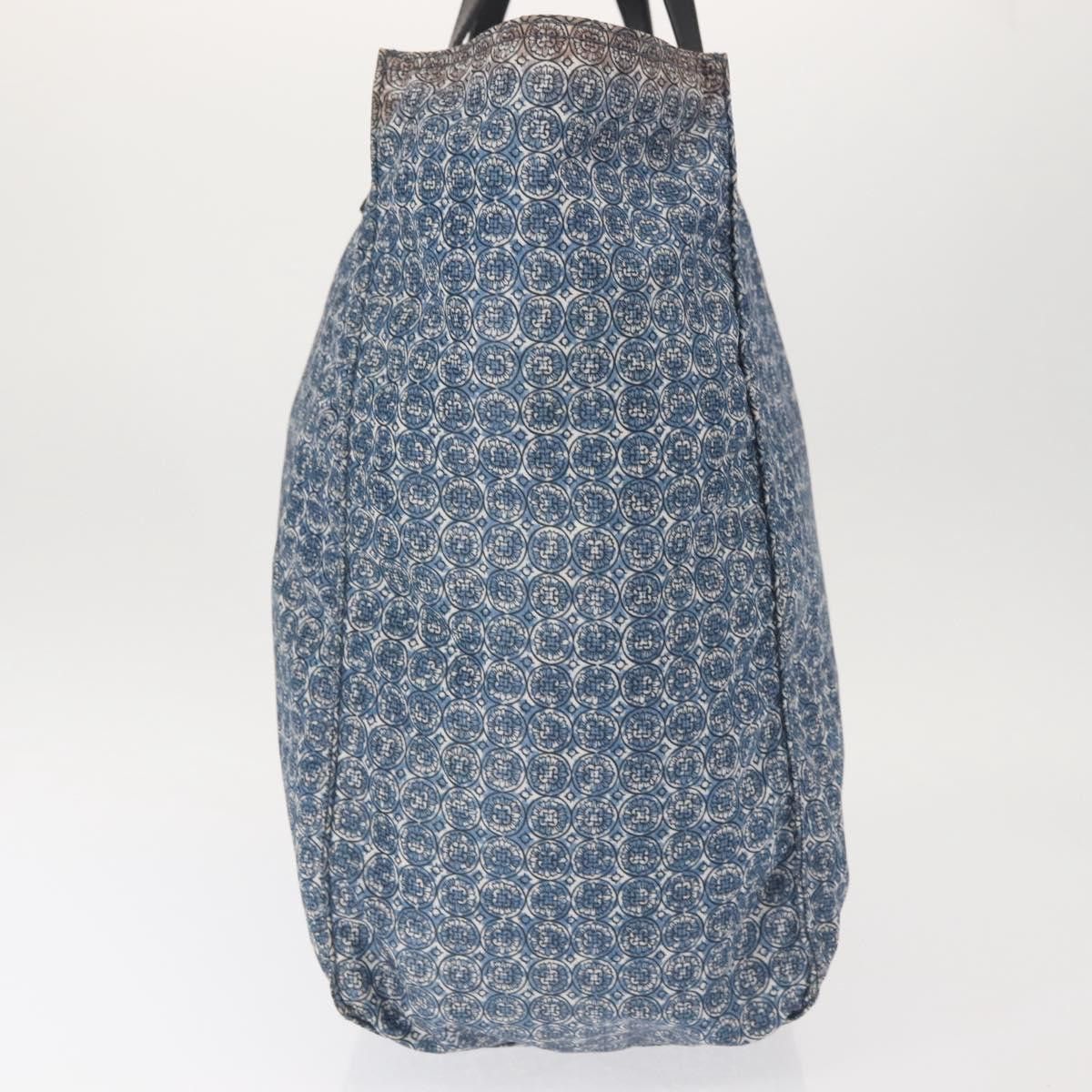 Prada PRADA Tote Bag Nylon Blue Silver Size ONE SIZE - 5 Thumbnail