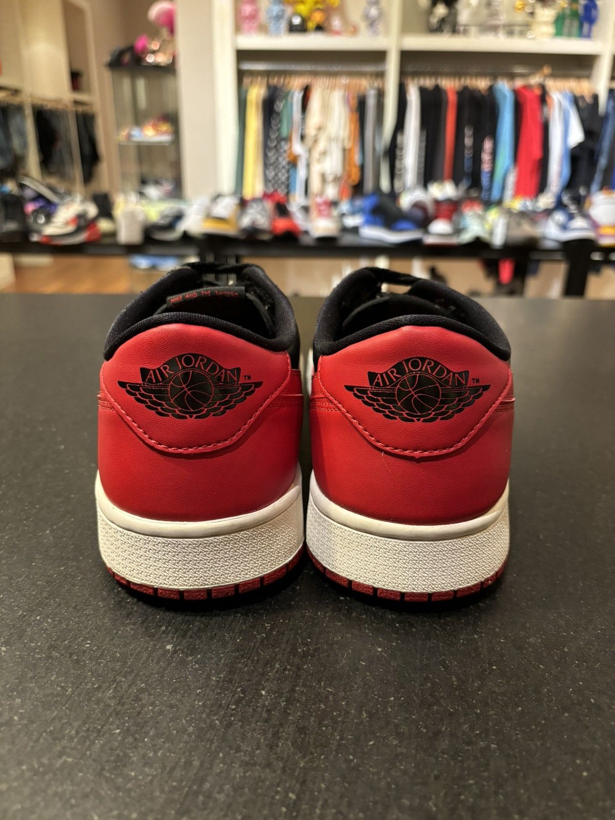 Jordan Brand Jordan 1 Retro Low ‘Bred’ 2015 Size US 12 / EU 45 - 5 Thumbnail