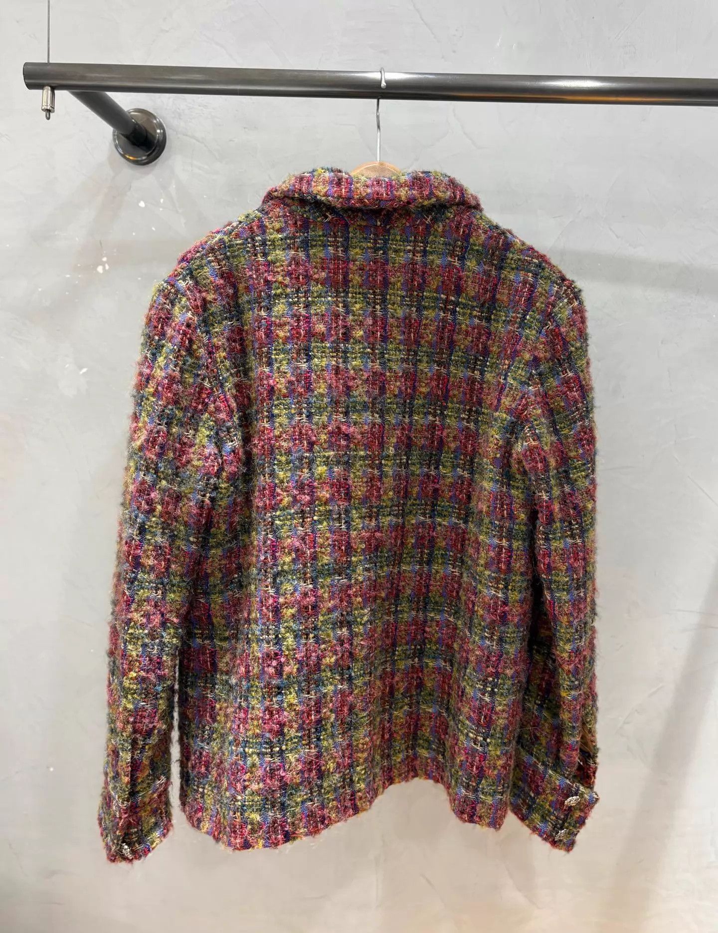 Chanel Chanel 22K Color Check Tweed Jacket 36 Size XS / US 0-2 / IT 36-38 - 2 Thumbnail