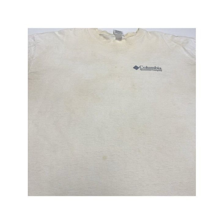 Columbia Vintage Columbia Sportswear Hunting T Shirt Mens 2XL White Size US XXL / EU 58 / 5 - 7 Thumbnail