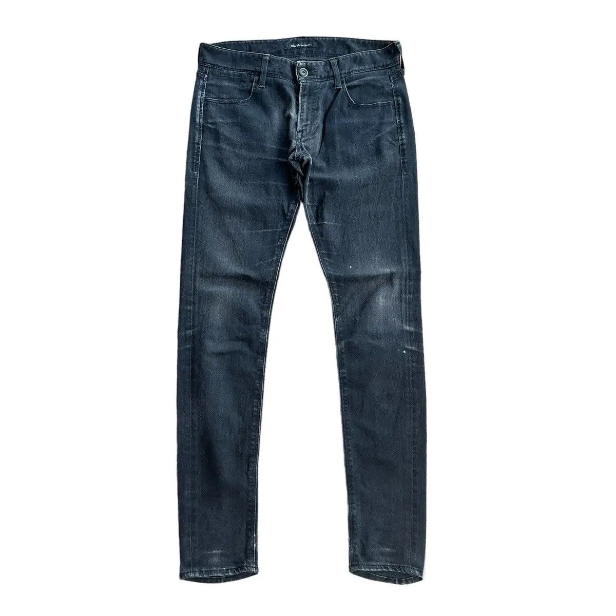 Fragment Design × Vanquish BLACK BY VANQUISH Jeans Blank Stretchable Rugged Pants Size US 31 - 1 Thumbnail