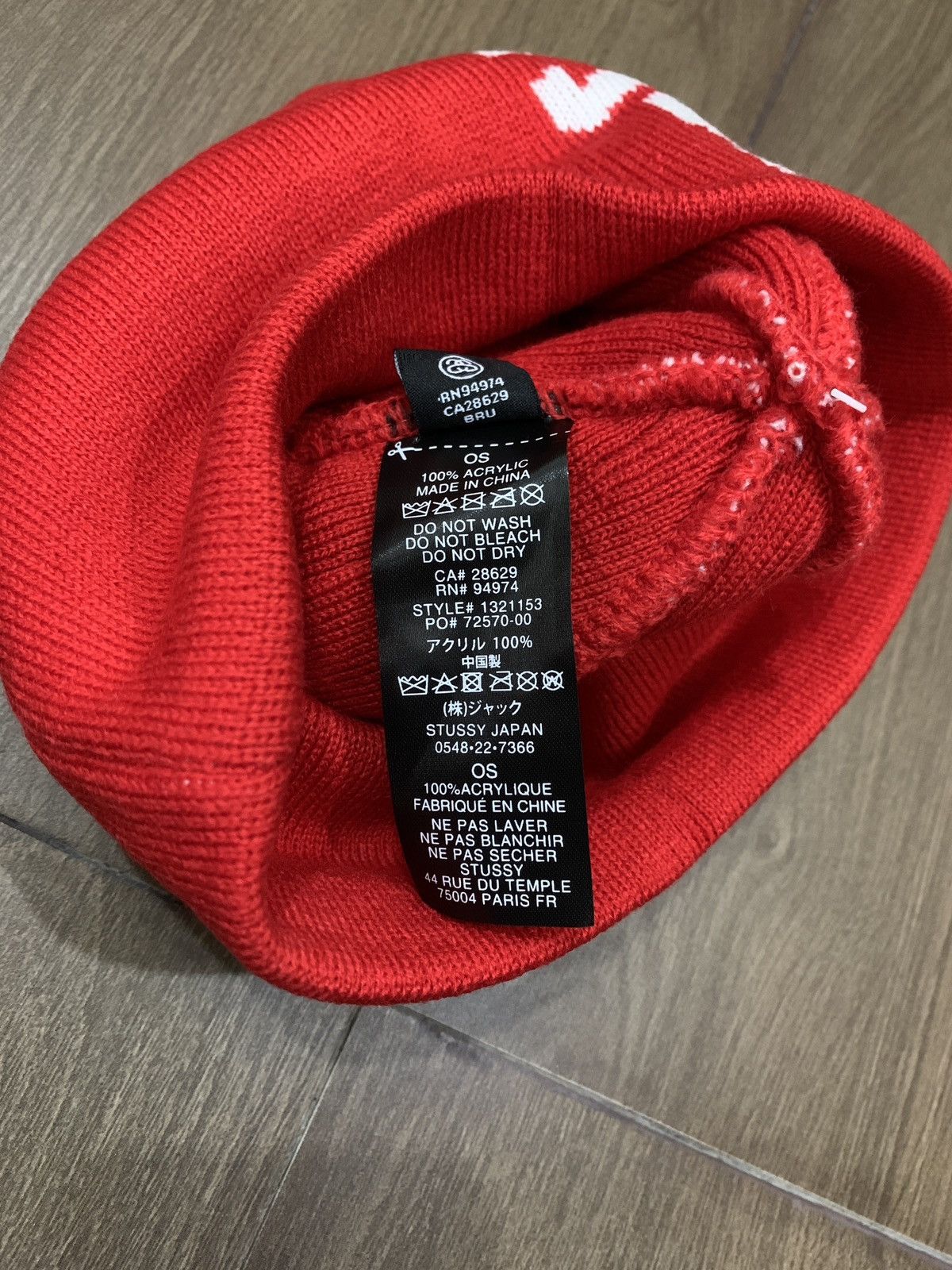 Stussy Stussy beanie Sport jacquard Size ONE SIZE - 5 Thumbnail