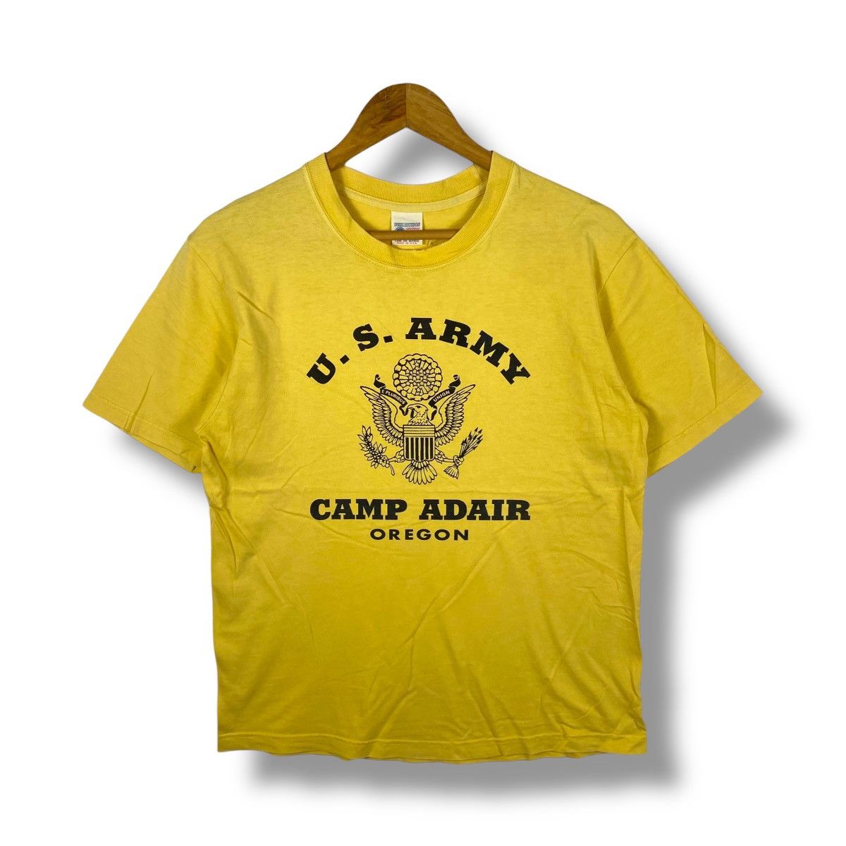 Buzz Rickson's BUZZ RICKSON'S Us Army Camp Adair Oregon Graphic Tee Shirt Size US S / EU 44-46 / 1 - 1 Thumbnail