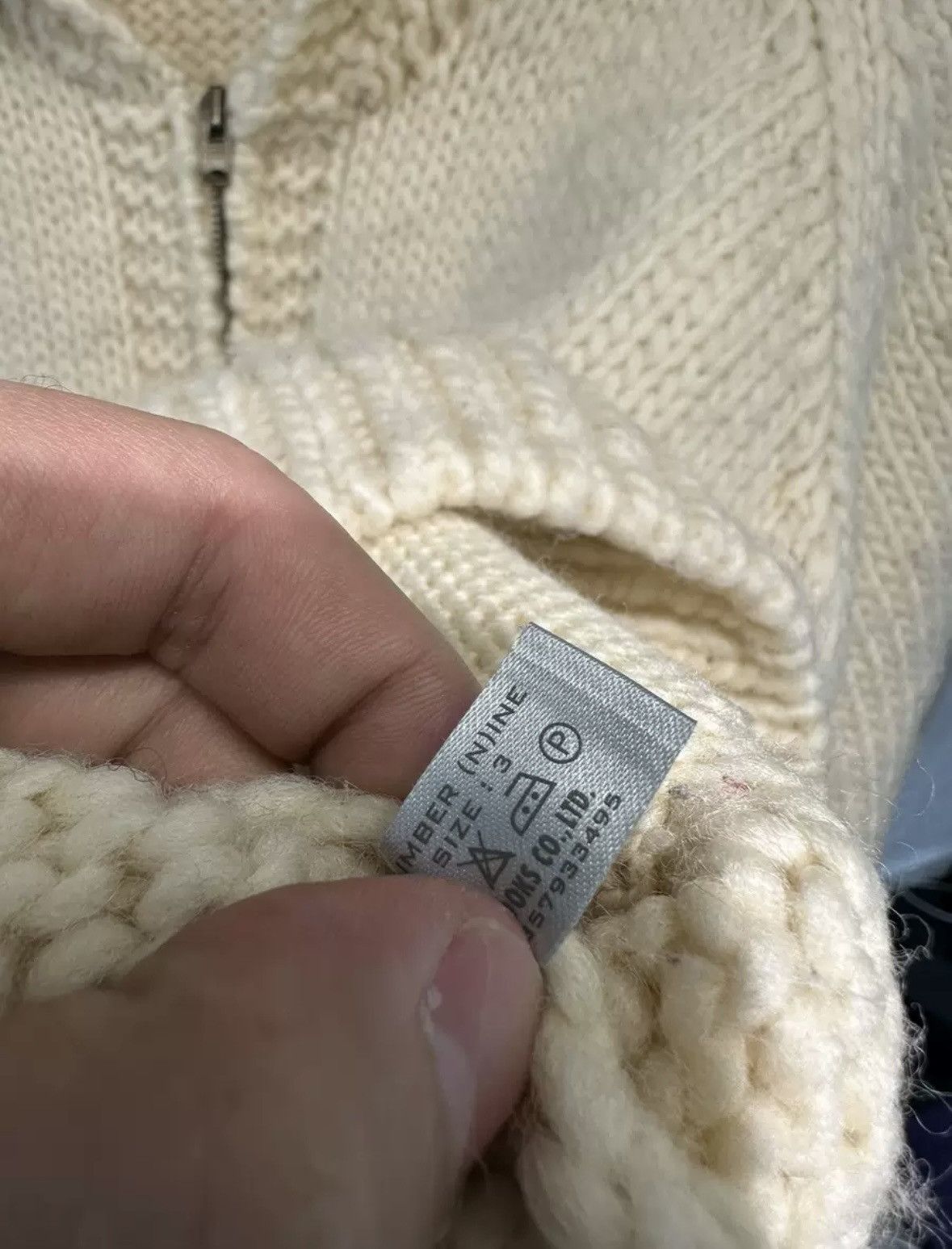 Number (N)ine Number nine 01aw wool jacket Size US L / EU 52-54 / 3 - 9 Thumbnail