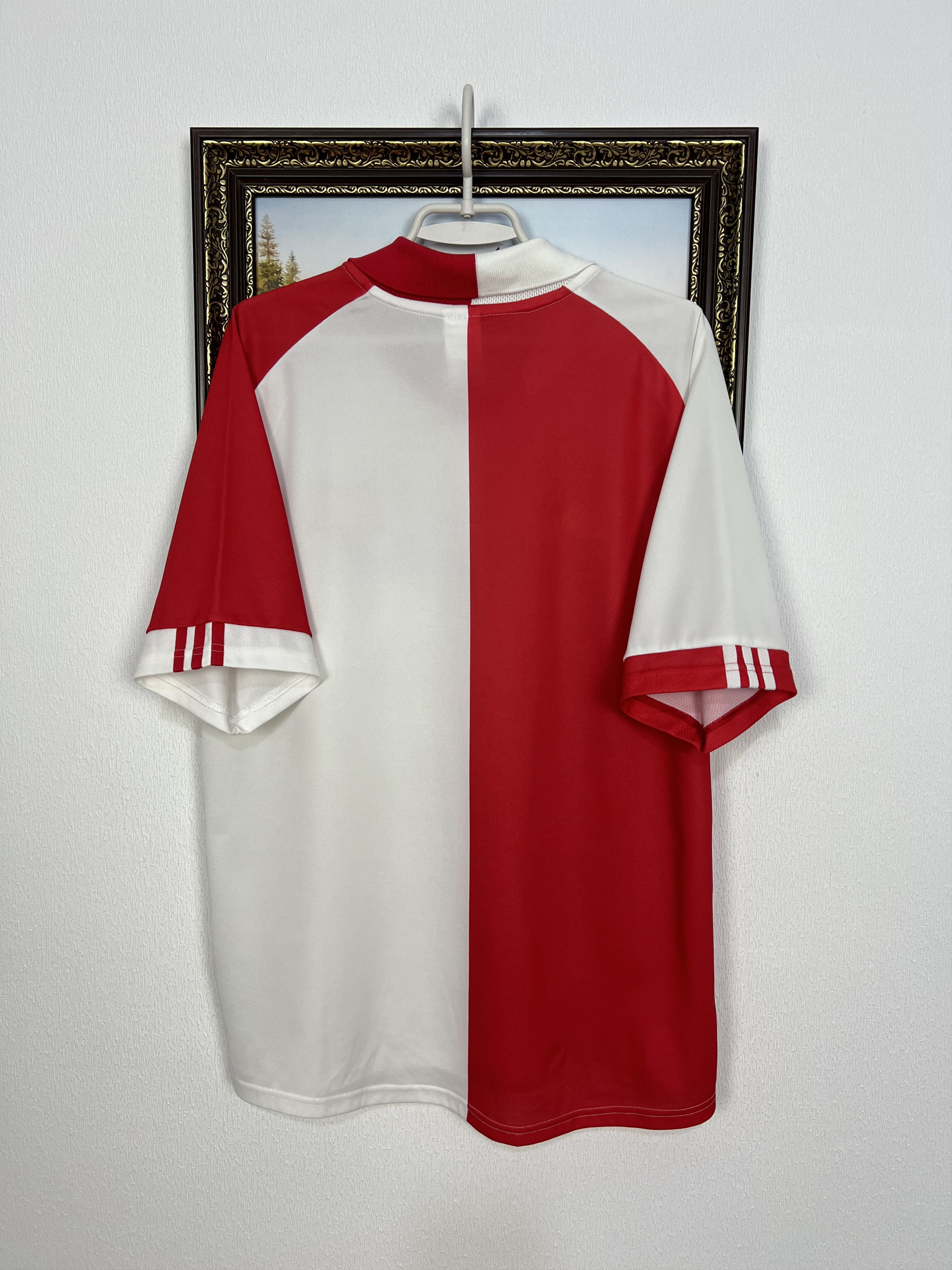 Adidas Slavia Praha Home football shirt 2001 Soccer Jersey Trikot Size US L / EU 52-54 / 3 - 8 Thumbnail