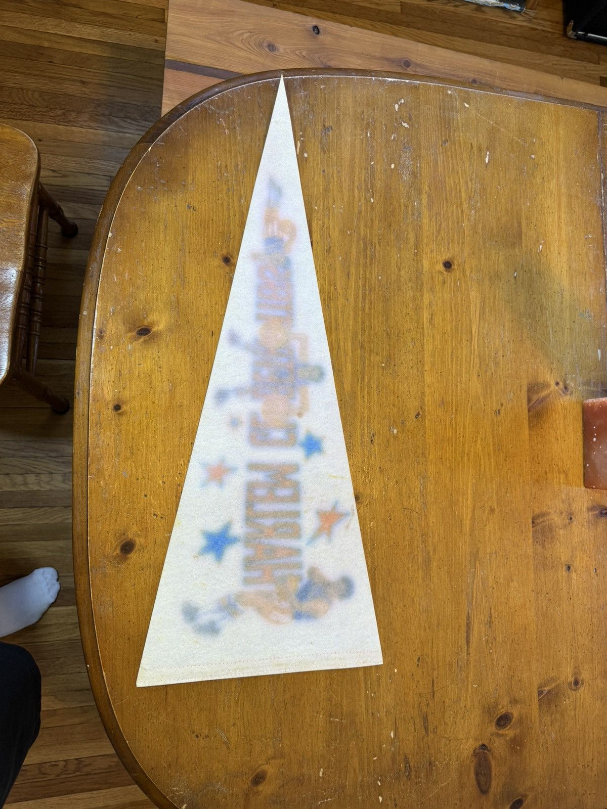 Vintage Vintage Harlem Globetrotters Pennant Flag Size ONE SIZE - 10 Thumbnail
