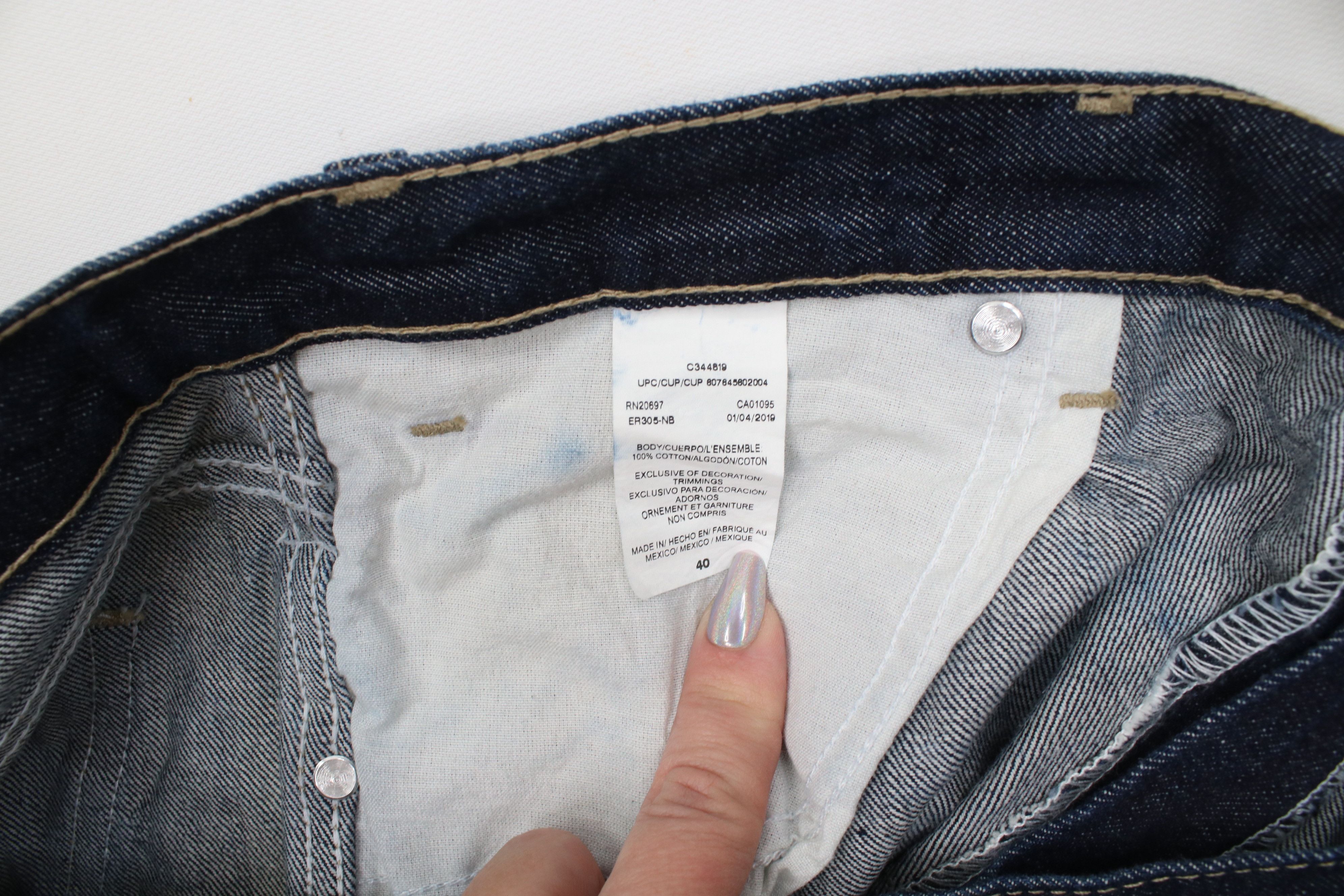 Dickies Vintage Y2K Dickies Fit Dungaree Denim Jean Shorts Jorts Size US 40 / EU 56 - 6 Thumbnail