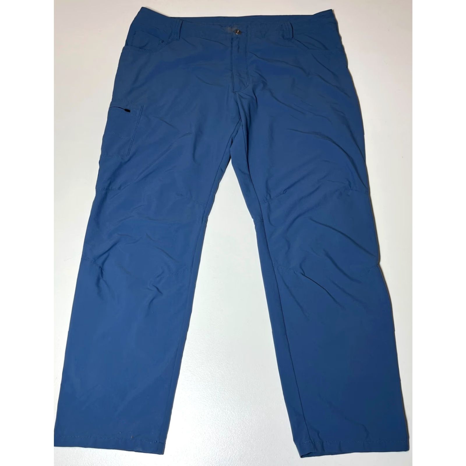 Patagonia Patagonia Men's Quandary Pants 40x30 Regular Blue Solid Hiking Style 55175 Outdoors Lightweight Pockets Men’s Jeans/Activewear Summer Spring Fall Size US 40 / EU 56 - 3 Thumbnail