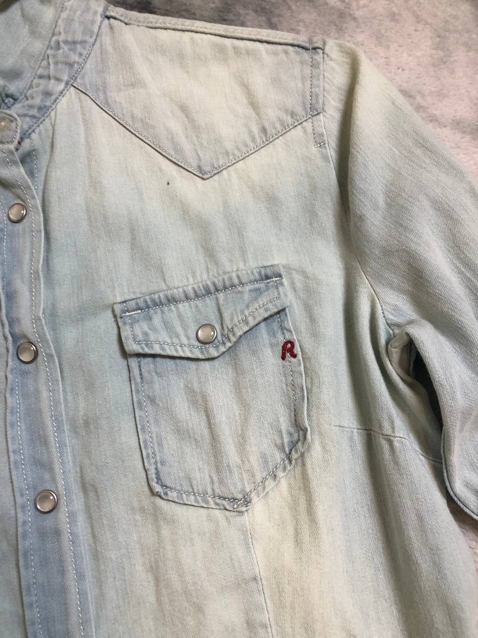 Replay Replay denim shirt Size XS / US 0-2 / IT 36-38 - 4 Thumbnail