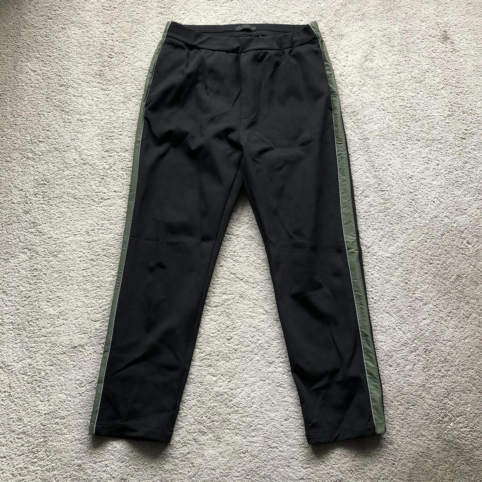 Prada Green Stripe Prada Red Tab Tracksuit Trousers Size US 32 / EU 48 - 1 Thumbnail