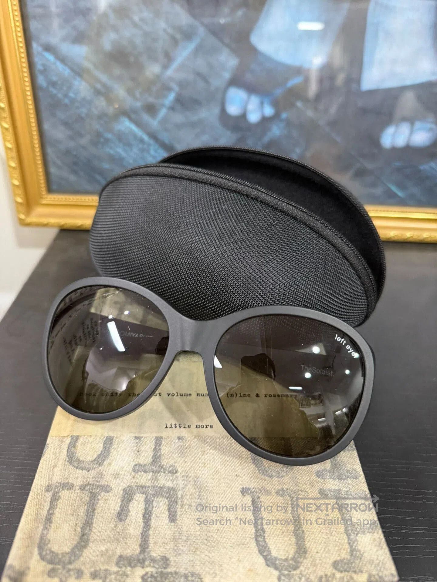 Japanese Brand Kurt Cobain Inspired Sunglasses. Size ONE SIZE - 1 Thumbnail