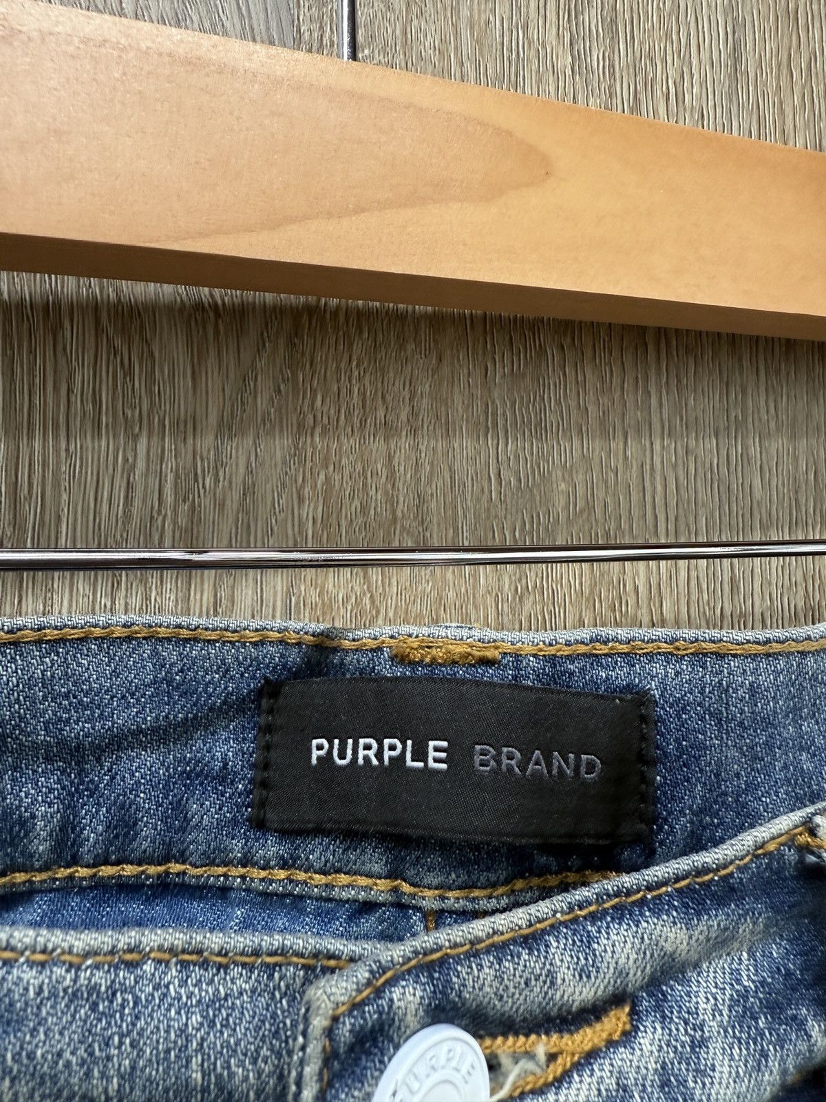 Purple Purple Denim Jeans Size US 32 / EU 48 - 4 Thumbnail