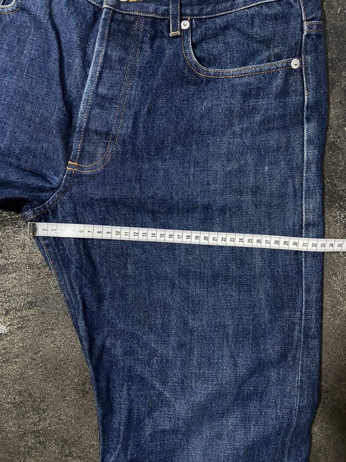 A.P.C. A.P.C. Rescue Selvedge Denim Pants Button Fly Jeans Pants Size US 33 - 19 Thumbnail