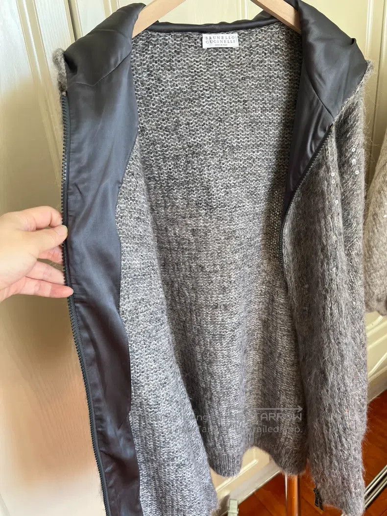 Brunello Cucinelli Brunello Cucinelli Full Sequin Jacket Size M / US 6-8 / IT 42-44 - 3 Thumbnail