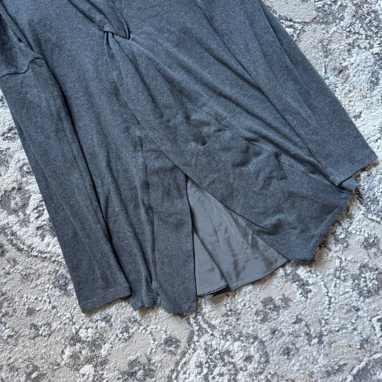 Brunello Cucinelli Brunello Cucinelli Mid Grey Cardigan Dress Size M / US 6-8 / IT 42-44 - 4 Thumbnail