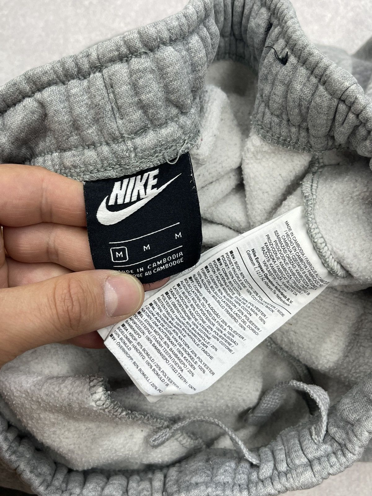 Nike Vintage Nike Basic Grey Sweatpants Small Swoosh Y2K ACG TN Size US 32 / EU 48 - 8 Thumbnail