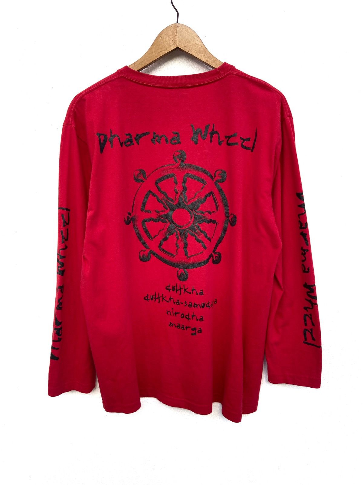 Japan Shine 🔥 Japanese Script Traditional Art t shirt long sleeve Size US L / EU 52-54 / 3 - 1 Thumbnail