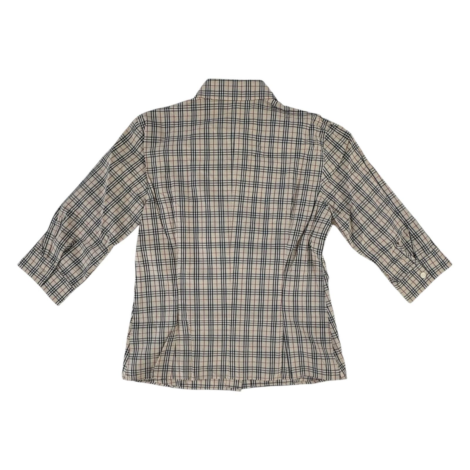 Burberry Burberry Nova Check Blouse Size XS / US 0-2 / IT 36-38 - 2 Thumbnail