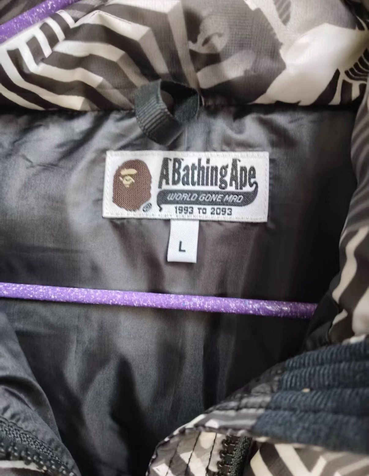 Bape BAPE OG Nigo era vintage lightweight down vest Size US L / EU 52-54 / 3 - 4 Thumbnail
