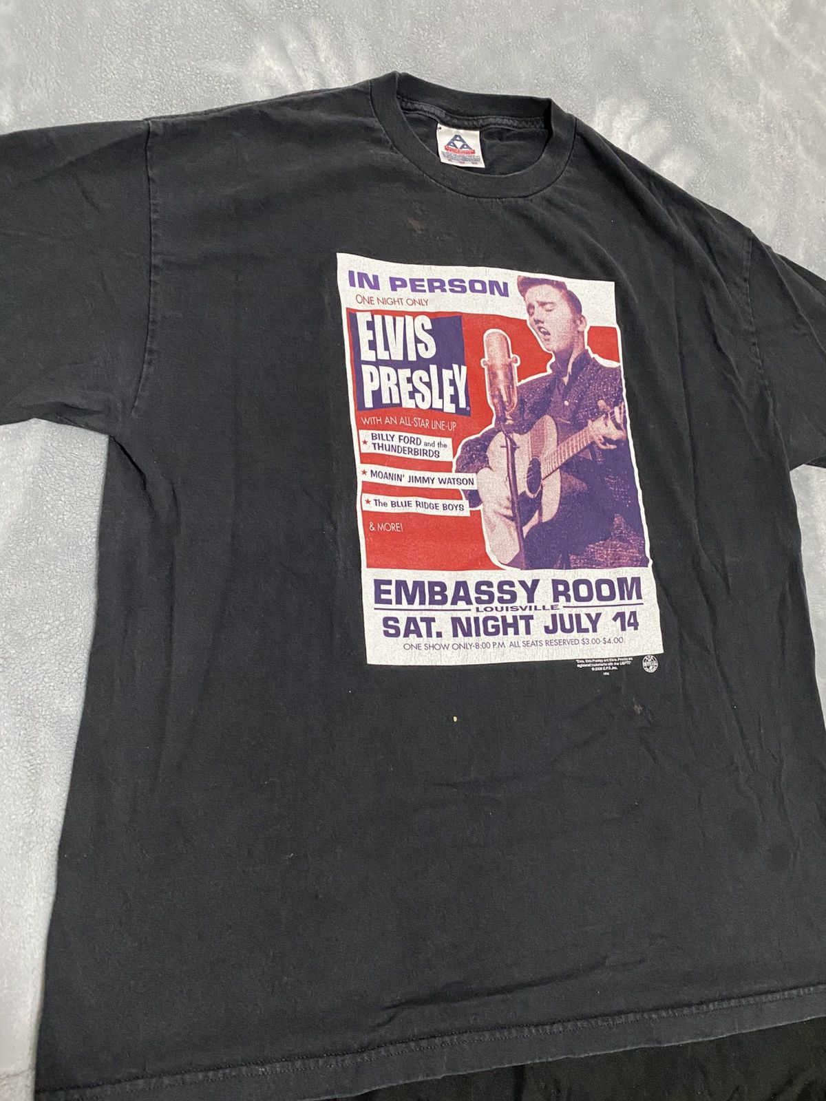 Vintage Vintage Elvis Shirt Size US XL / EU 56 / 4 - 3 Thumbnail