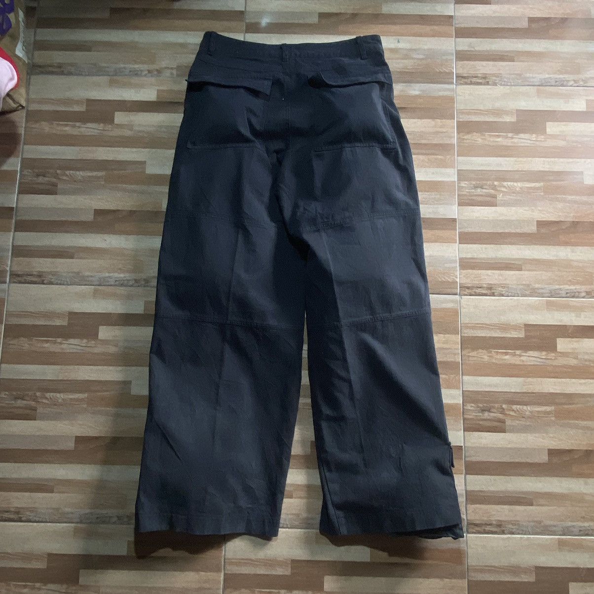 If Six Was Nine GRFTNMIND 10Pocket Oversized Pants Black Size US 32 / EU 48 - 2 Thumbnail