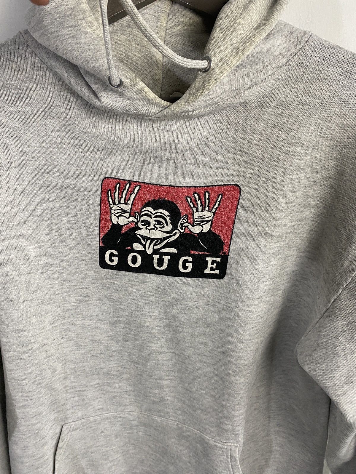 Vintage VINTAGE GOUGE HOODIE Size US L / EU 52-54 / 3 - 2 Thumbnail