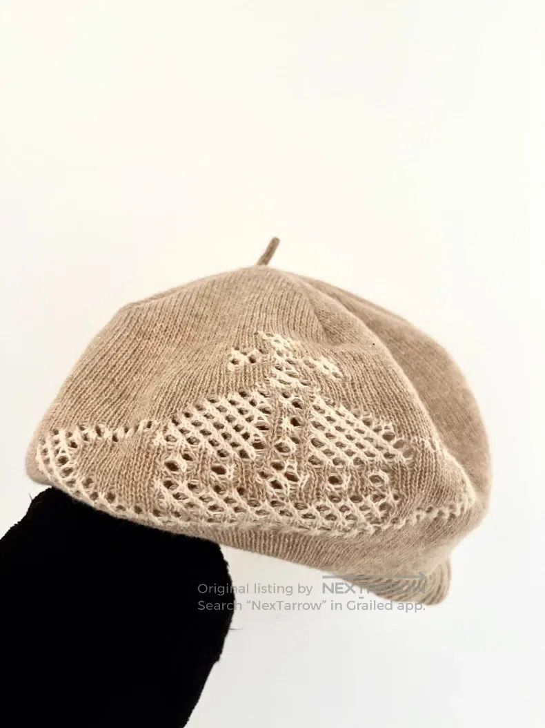 Vivienne Westwood Vivienne Westwood Vintage Beige Saturn Beret Size ONE SIZE - 3 Thumbnail